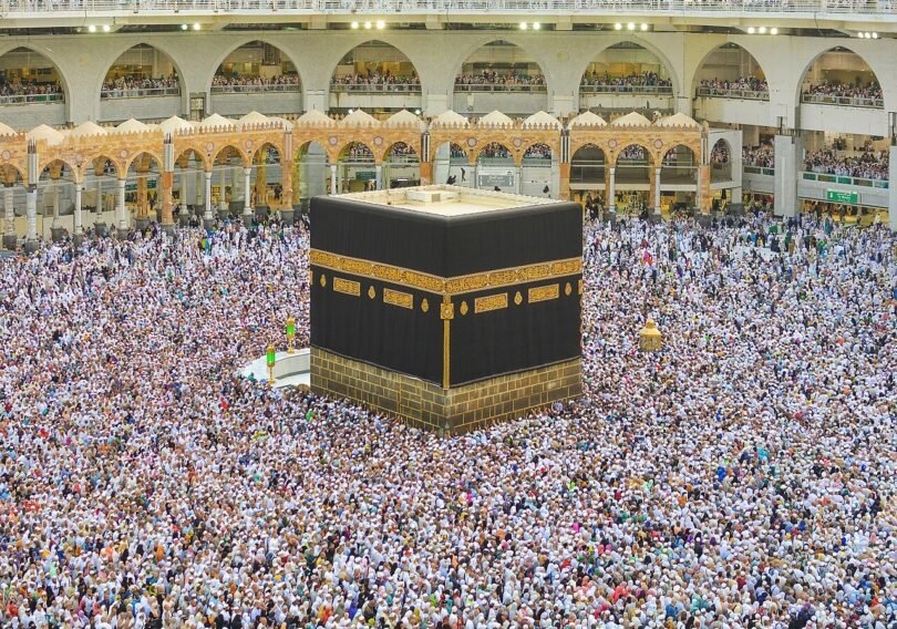 الكعبة أثناء الحج صورة أرشيفية