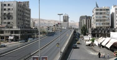 طريق سريع في دمشق - صورة أرشيفية