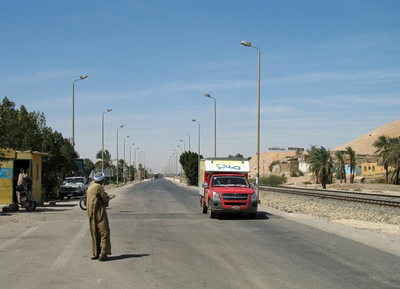 طريق صحراوي شرقي في مصر