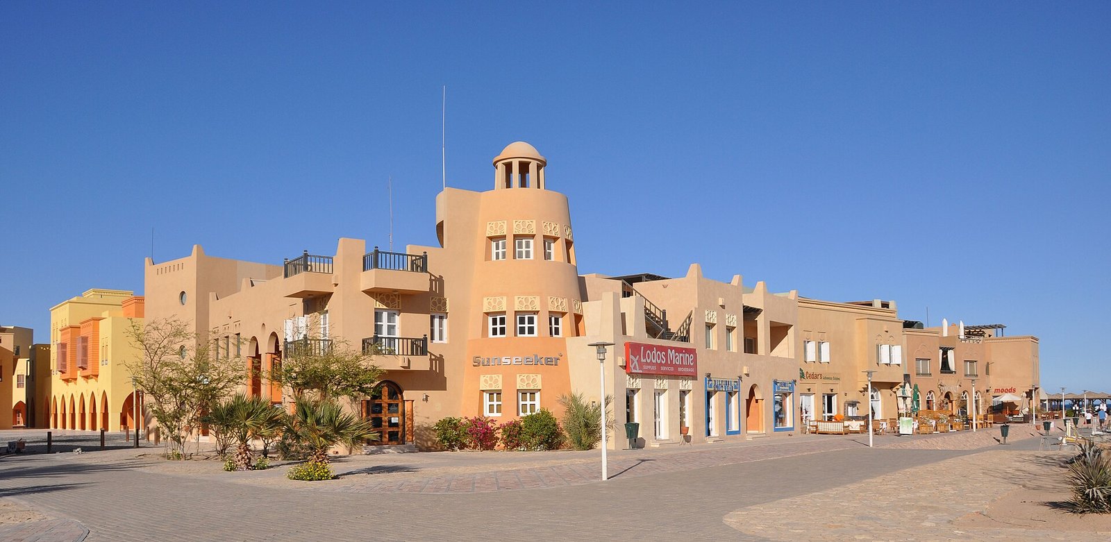 مارينا أبو تيج في مدينة الجونة على البحر الأحمر
