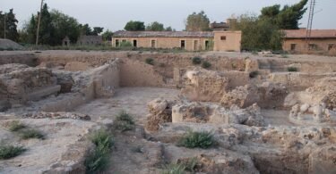 صورة أرشيفية لموقع أثري وسط مدينة الحسكة شمال شرقي سوريا