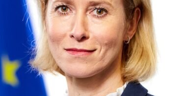 صورة شخصية لكايا كالاس مسؤولة السياسة الخارجية في الاتحاد الأوروبي