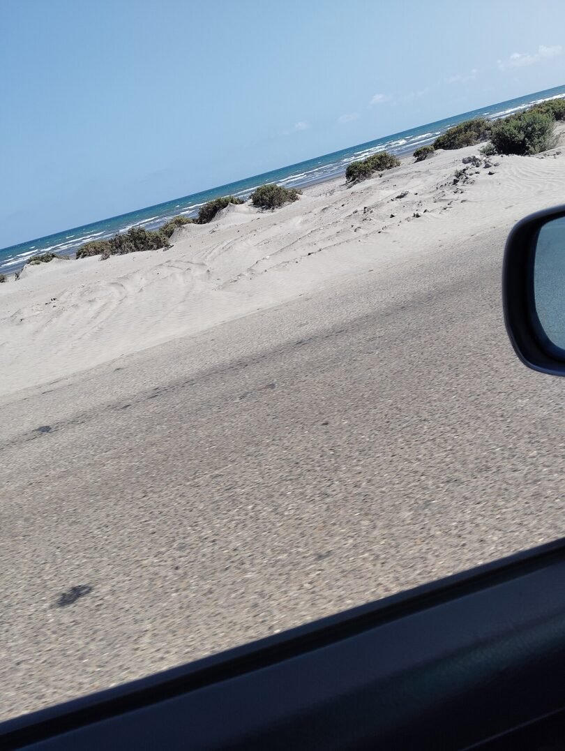 ساحل مدينة المخا غربي تعز في اليمن، صورة أرشيفية