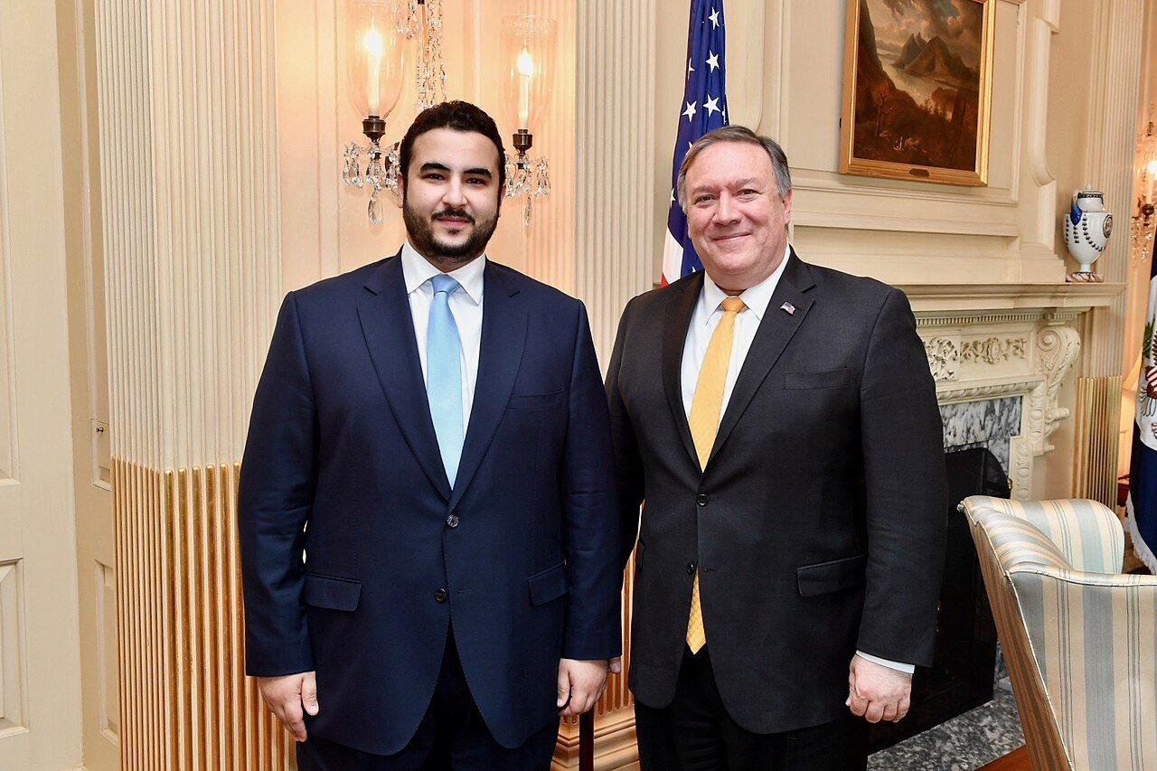 الأمير خالد بن سلمان في صورة أرشيفية بواشنطن عام 2019