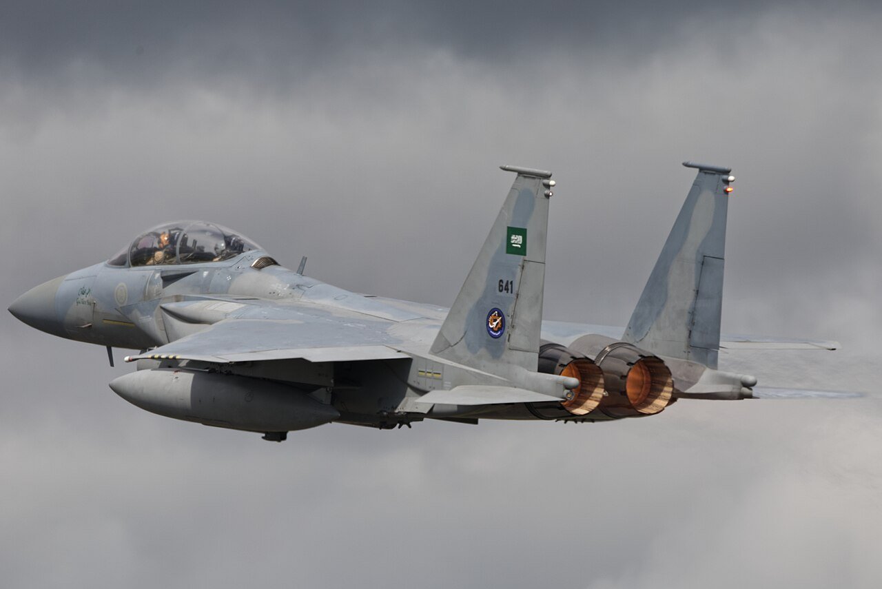 مقاتلة F-15SA تابعة للقوات الجوية الملكية السعودية - صورة أرشيفية