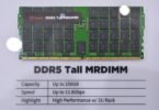 وحدة ذاكرة SK hynix DDR5 Tall MRDIMM معروضة في معرض كمبيوتكس 2025