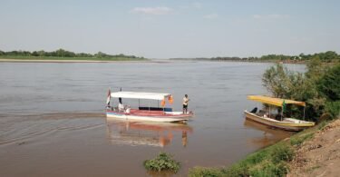 مدينة ود مدني على النيل الأزرق في ولاية الجزيرة بالسودان - صورة أرشيفية